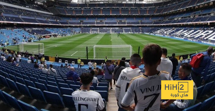 ملعب ريال مدريد حال تأهله لنصف نهائي دوري ابطال اوروبا