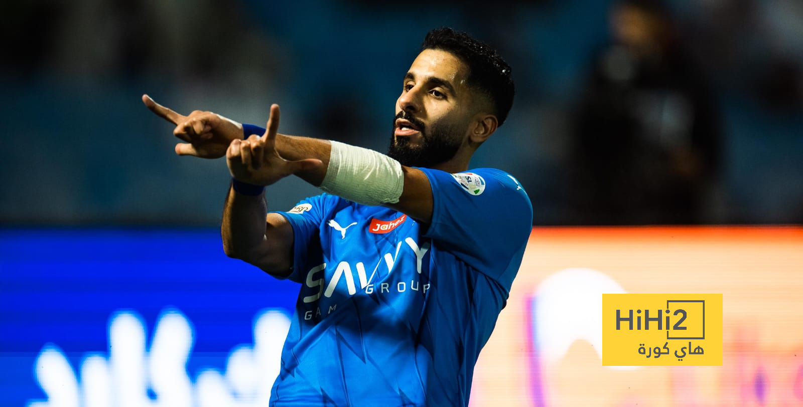الهلال يتقدم أمام الخليج بثنائية في الشوط الأول