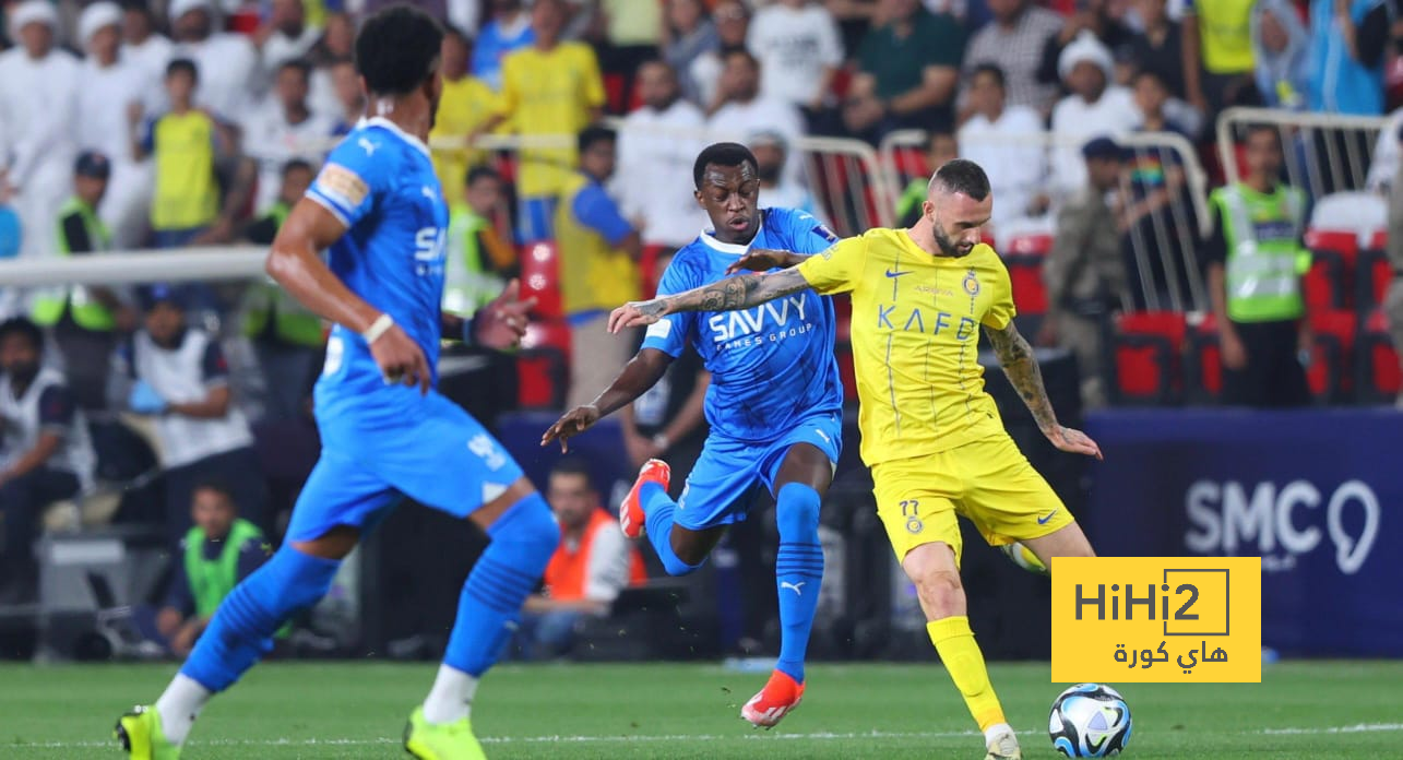 أرقام بروزوفيتش أمام الهلال