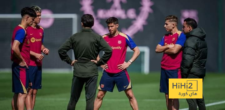 برشلونة يستأنف تدريباته استعداداً للكلاسيكو