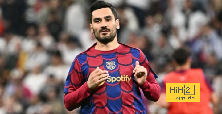 أرقام غوندوغان في أول موسم مع برشلونة