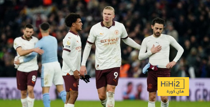 أخر هزيمة للسيتي في الدوري الانجليزي