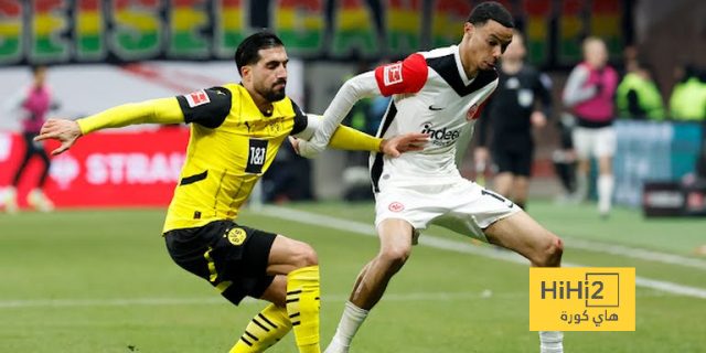 تقييم لاعبو فرانكفورت و بروسيا دورتموند في الدوري الألماني