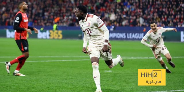 بايرن ميونخ يحسم التأهل إلى ربع نهائي دوري الأبطال على حساب ليفركوزن