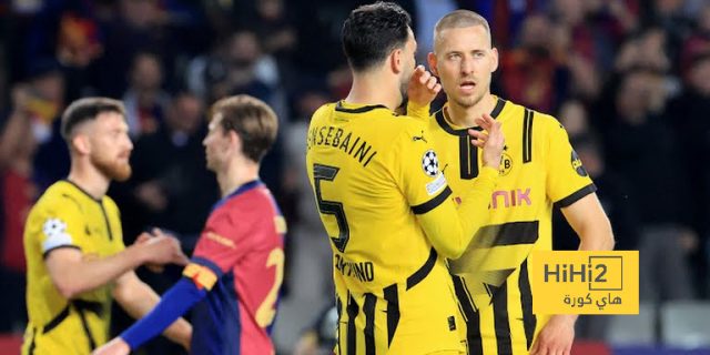 تشكيلة بروسيا دورتموند الرسمية لمواجهة برشلونة