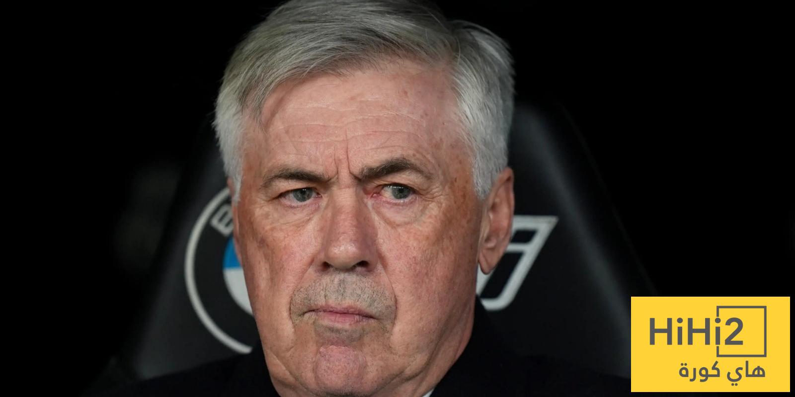 بعد غياب لشهرين يعود أساسي في أهم لقاء … أنشيلوتي مستمر في الكوارث