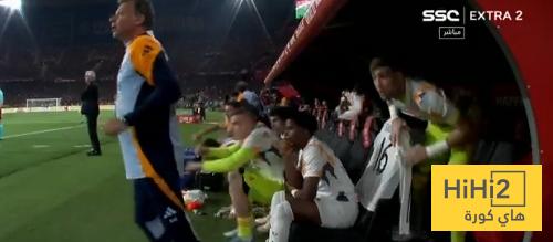 صور.. رد فعل دكة الريال على هدف تشواميني 4 صور.. رد فعل دكة الريال على هدف تشواميني 3