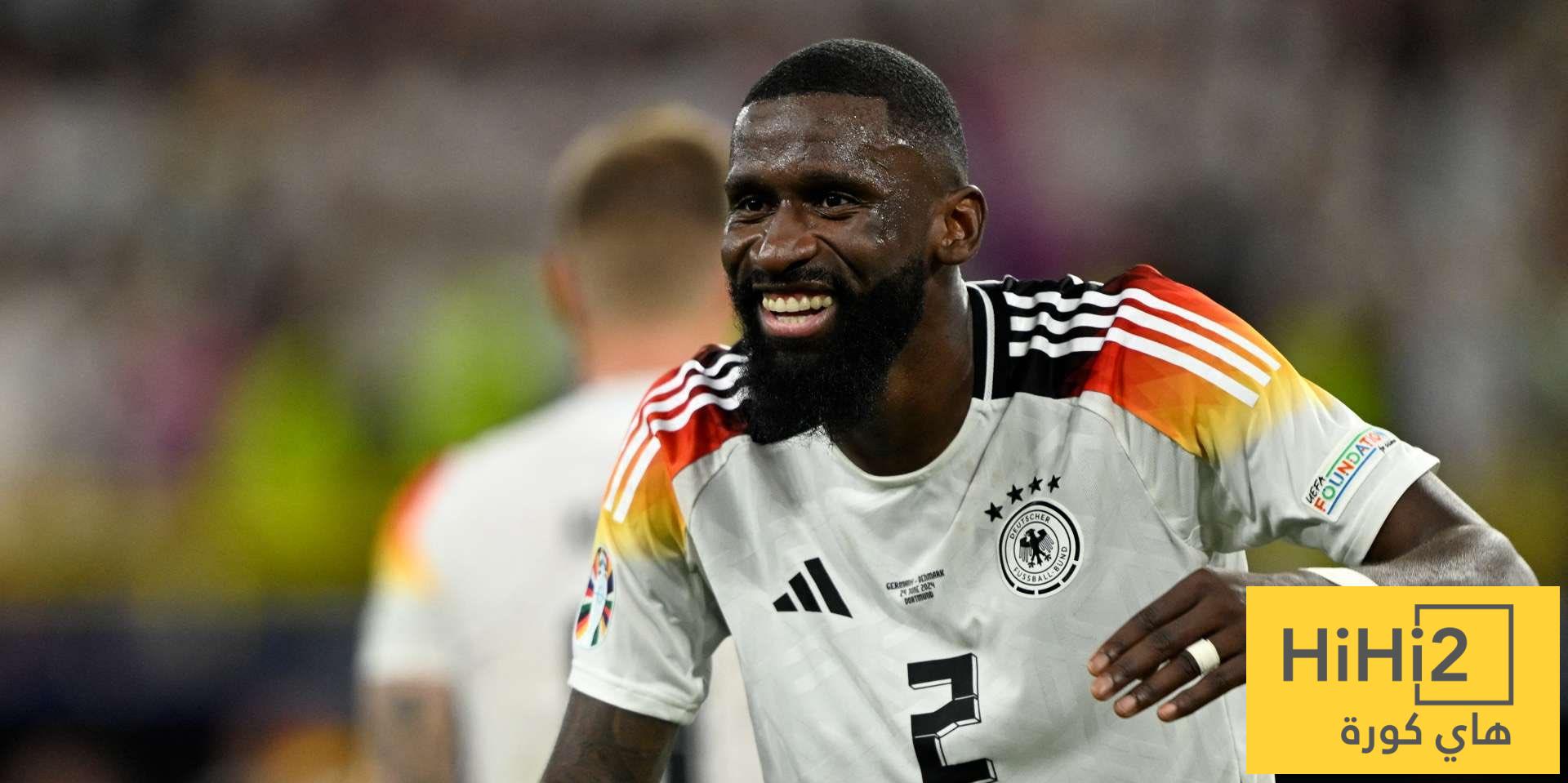 مدير منتخب ألمانيا ينتقد روديغر بسبب سلوكه