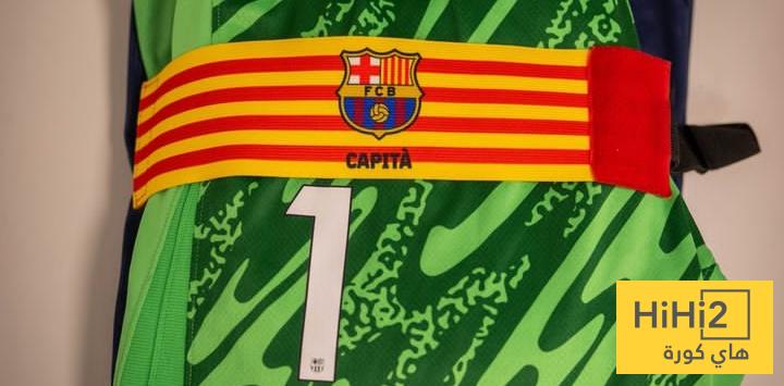 تير شتيغن قائد برشلونة أمام بلد الوليد