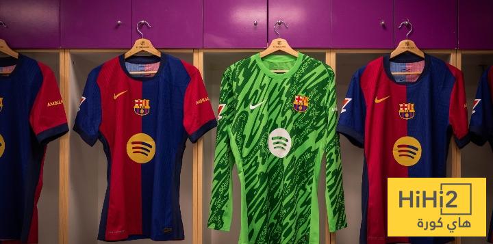 صور.. غرف ملابس برشلونة في ملعب بلد الوليد