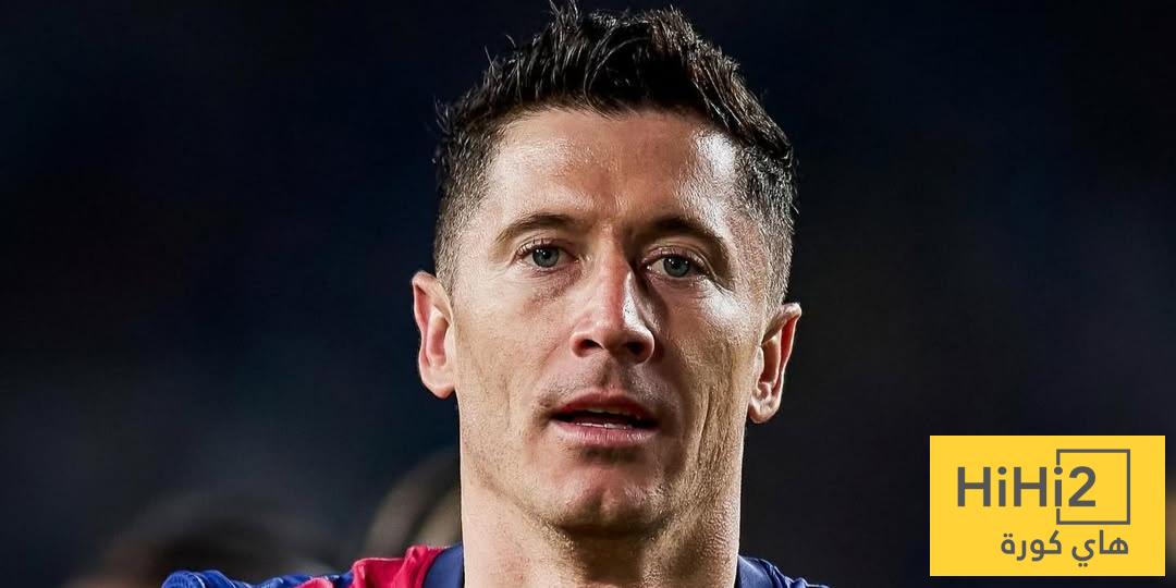 برشلونة لا يتأثر بغياب ليفاندوفسكي