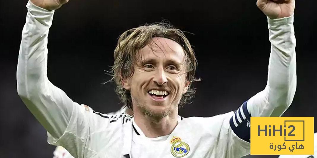 موعد حسم مستقبل مودريتش مع ريال مدريد