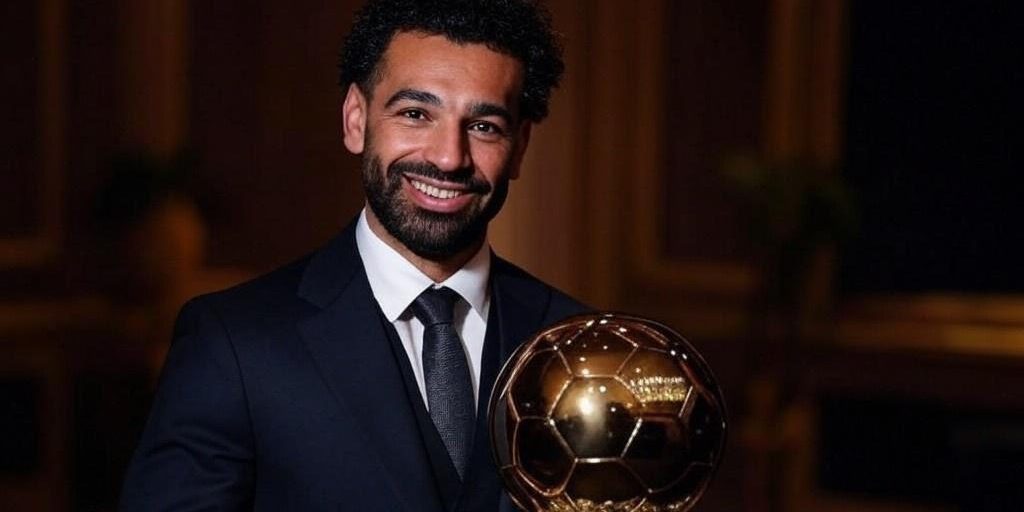 تعليق سلوت عن إمكانية تتويج محمد صلاح بالكرة الذهبية