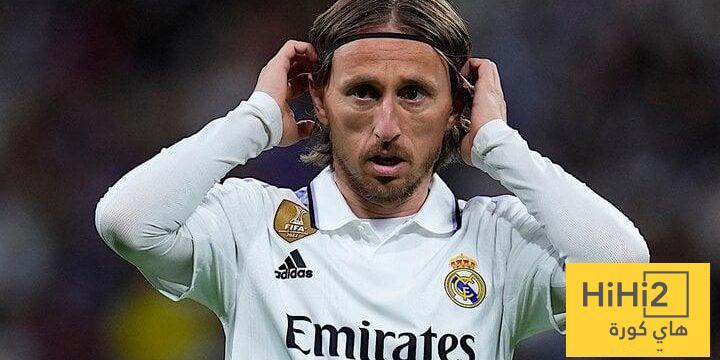 تعليق مؤثر من مودريتش بعد آخر مباراة له على ملعب البرنابيو