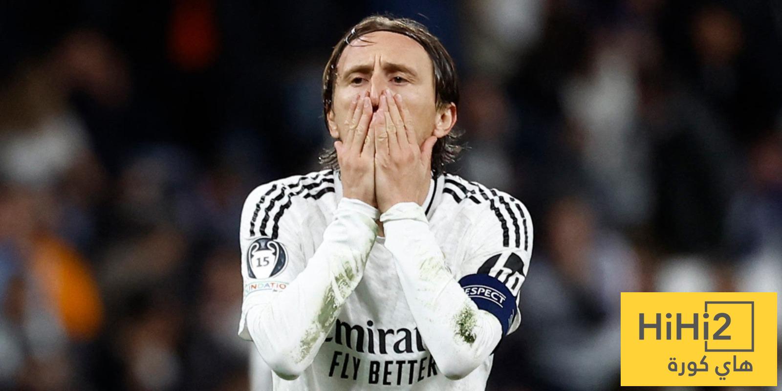 أولوية مودريتش القصوى في الوقت الحالي