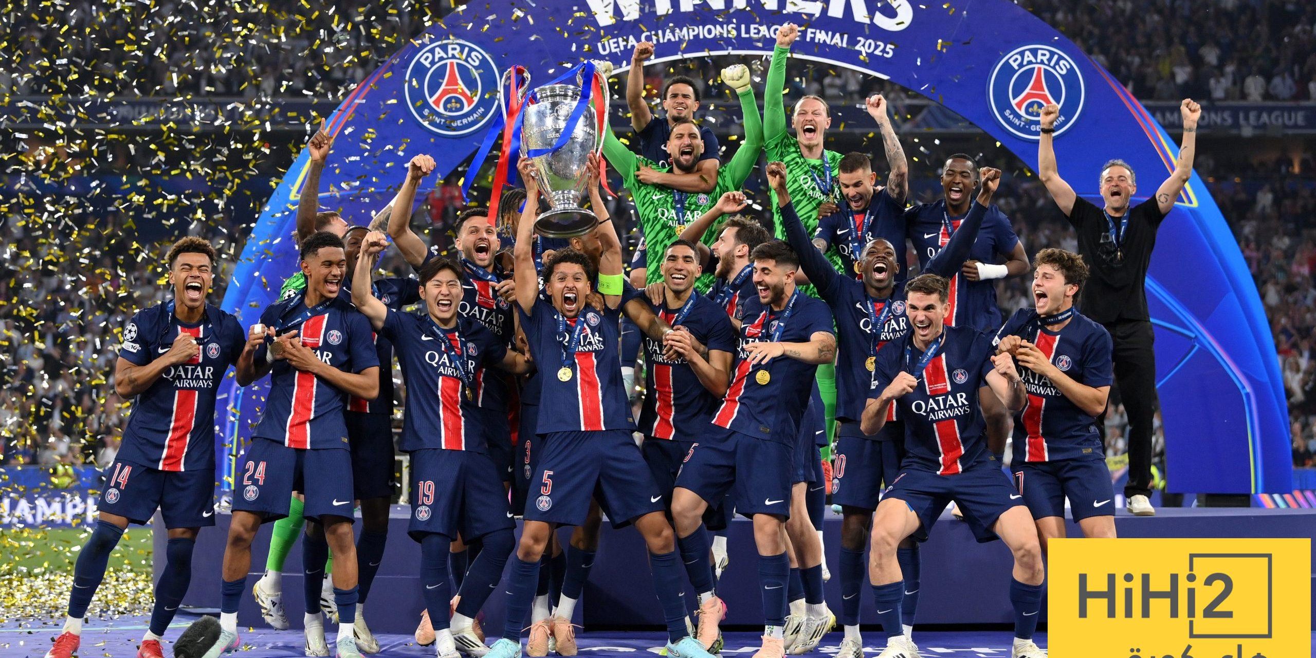 سجل المتوجين بلقب دوري أبطال أوروبا عبر التاريخ