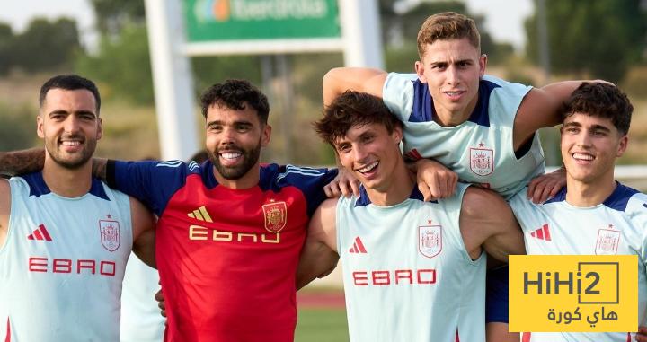 منتخب إسبانيا يواصل استعداداته للقاء فرنسا