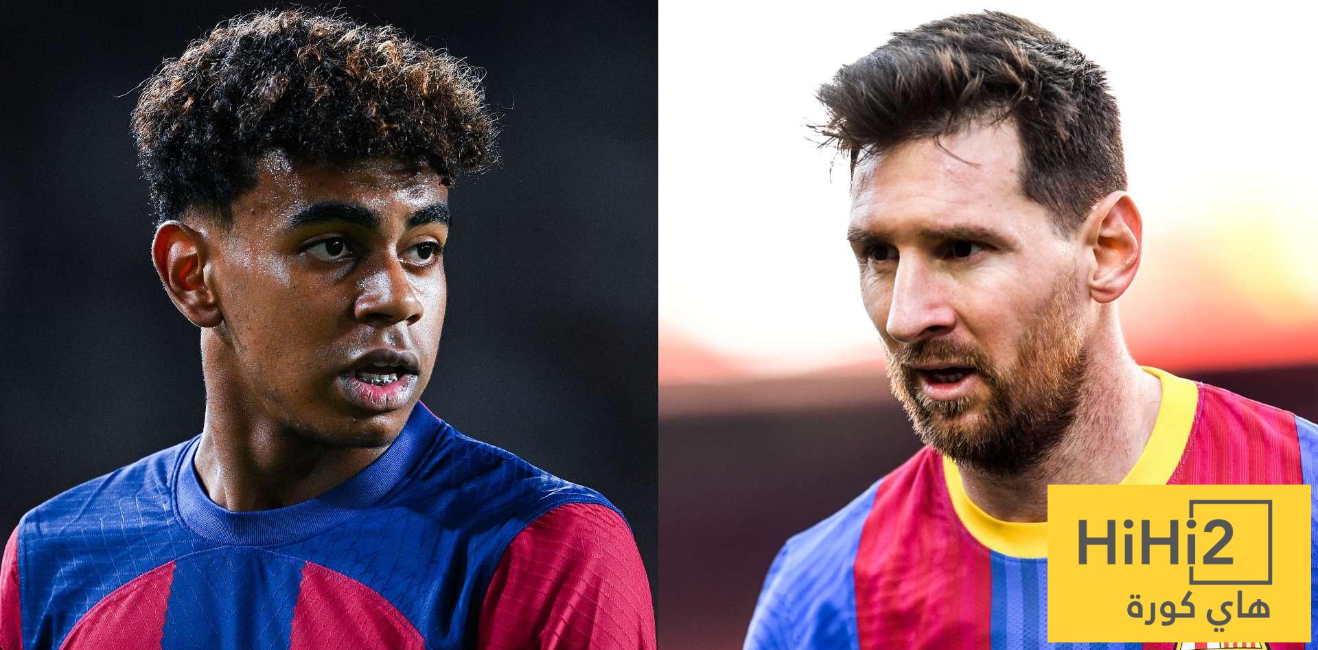 ديكو يتحدث عن المقارنة بين لامين يامال وميسي