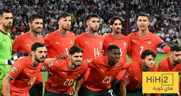 تشكيلة البرتغال الرسمية للقاء إسبانيا