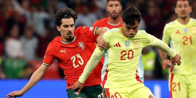 تقييم لاعبي اسبانيا و البرتغال في الشوط الأول