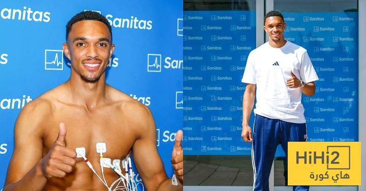 أرنولد يجري الفحص الطبي في ريال مدريد