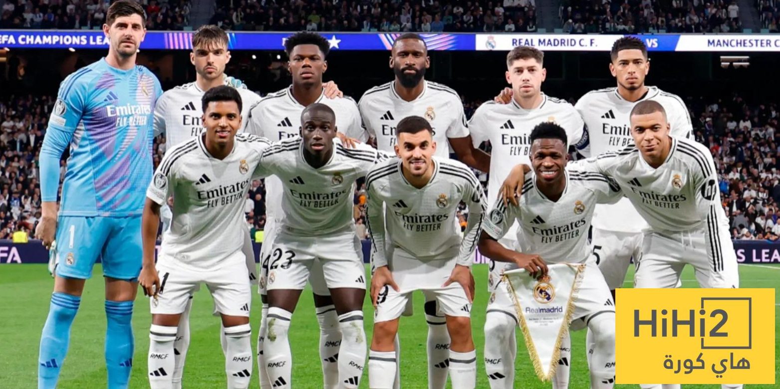 الرسم التكتيكي لتشكيلة ريال مدريد ضد الهلال