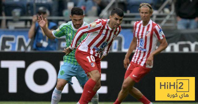 تقييم لاعبي أتلتيكو مدريد أمام سياتيل في مونديال الأندية
