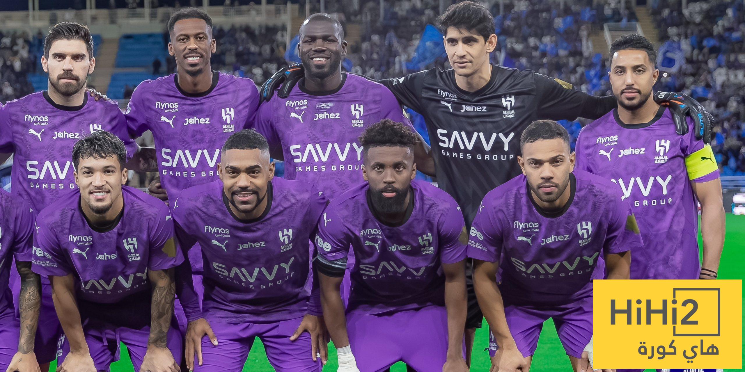 شبكة الحلم : نجم الهلال يصل إلى مباراته رقم 100 بقميص الزعيم
