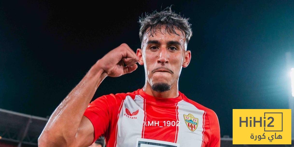 رسميًا.. ألميريا يعلن انتقال رشاد فيتال إلى ريال مدريد
