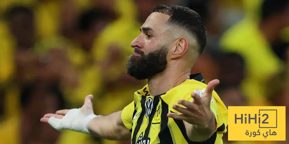 بنزيما يتلقى إشادة هائلة من رئيس الاتحاد