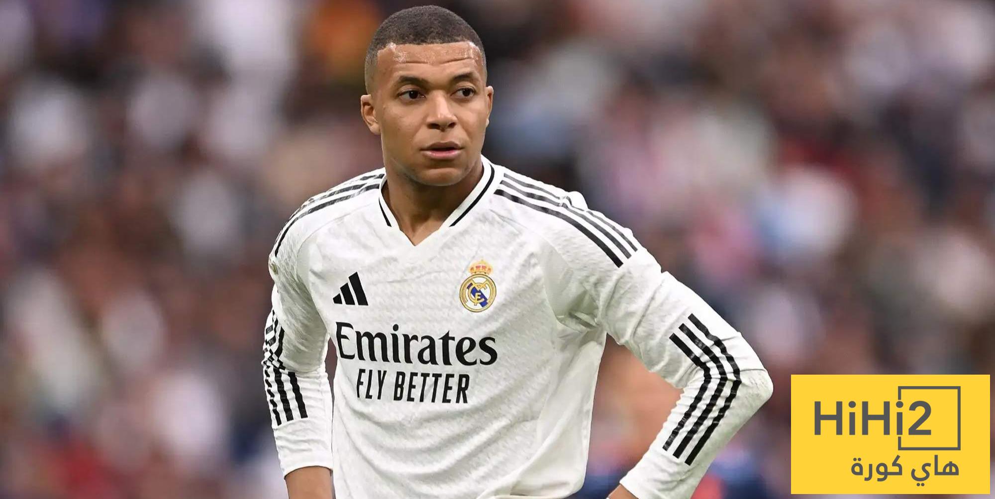 مبابي يتصدر.. أكثر لاعبي ريال مدريد تأثيرًا هذا الموسم بالأهداف والتمريرات