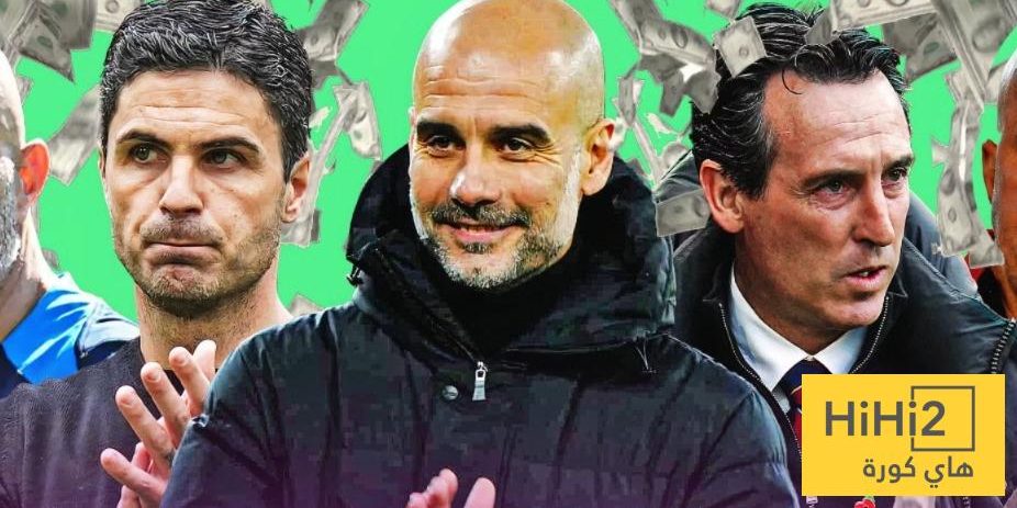 قائمة المدربين اصحاب المليار يورو انفاقا على التعاقدات في العقد الاخير