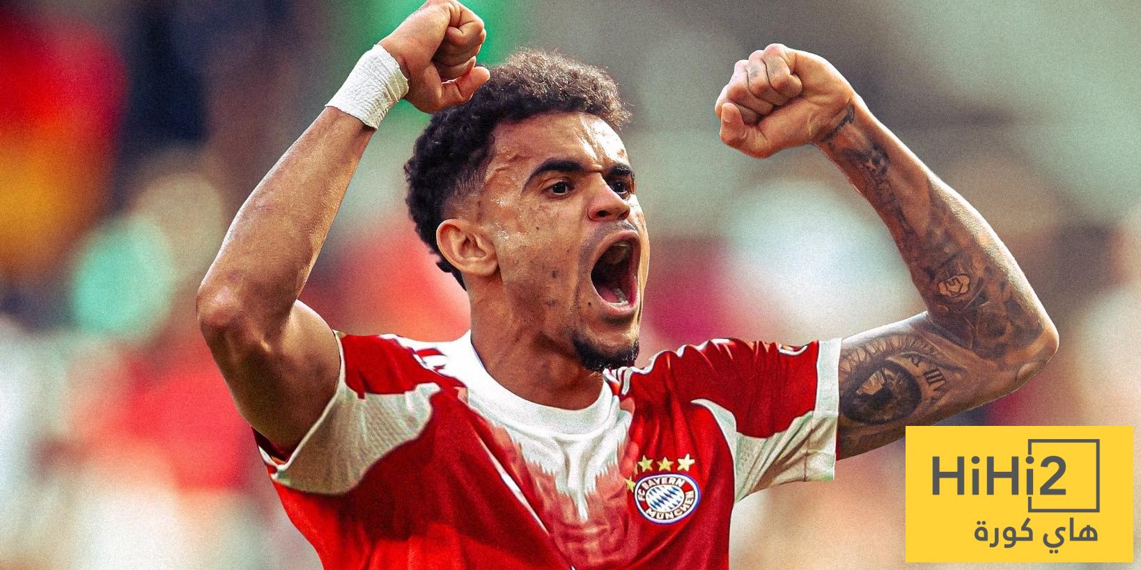 اللاعب الذي يساعد لويس دياز في بايرن ميونخ