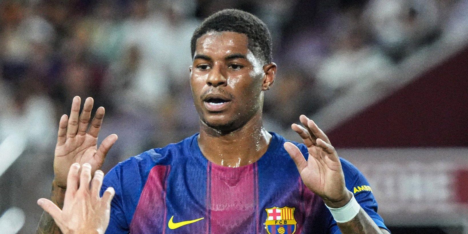 فيديو : راشفورد يسجل أول أهدافه مع برشلونة