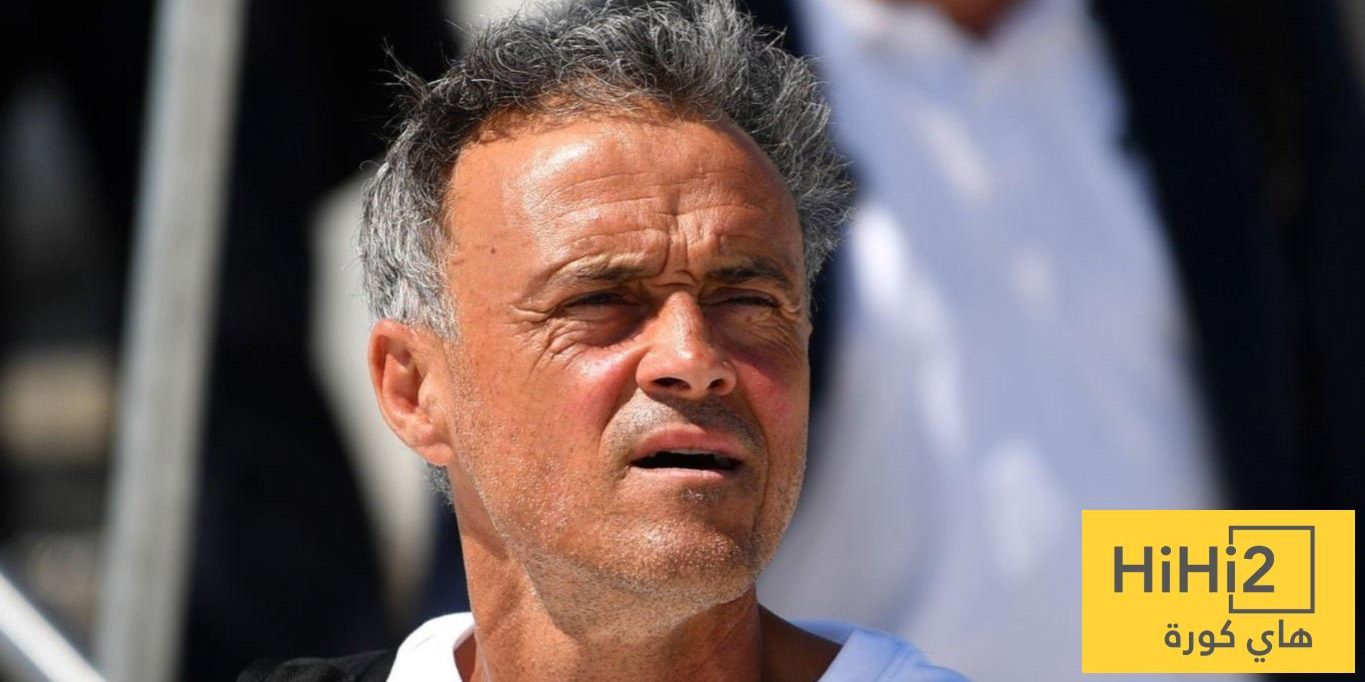 صورة: رد فعل إنريكي بعد هدف توتنهام الثاني
