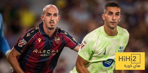 ليفانتي اعتاد الهزيمة في اللحظة الاخيرة