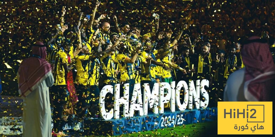 عدد ألقاب الدوري السعودي عبر التاريخ