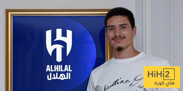 الهلال يُهنئ داروين نونيز