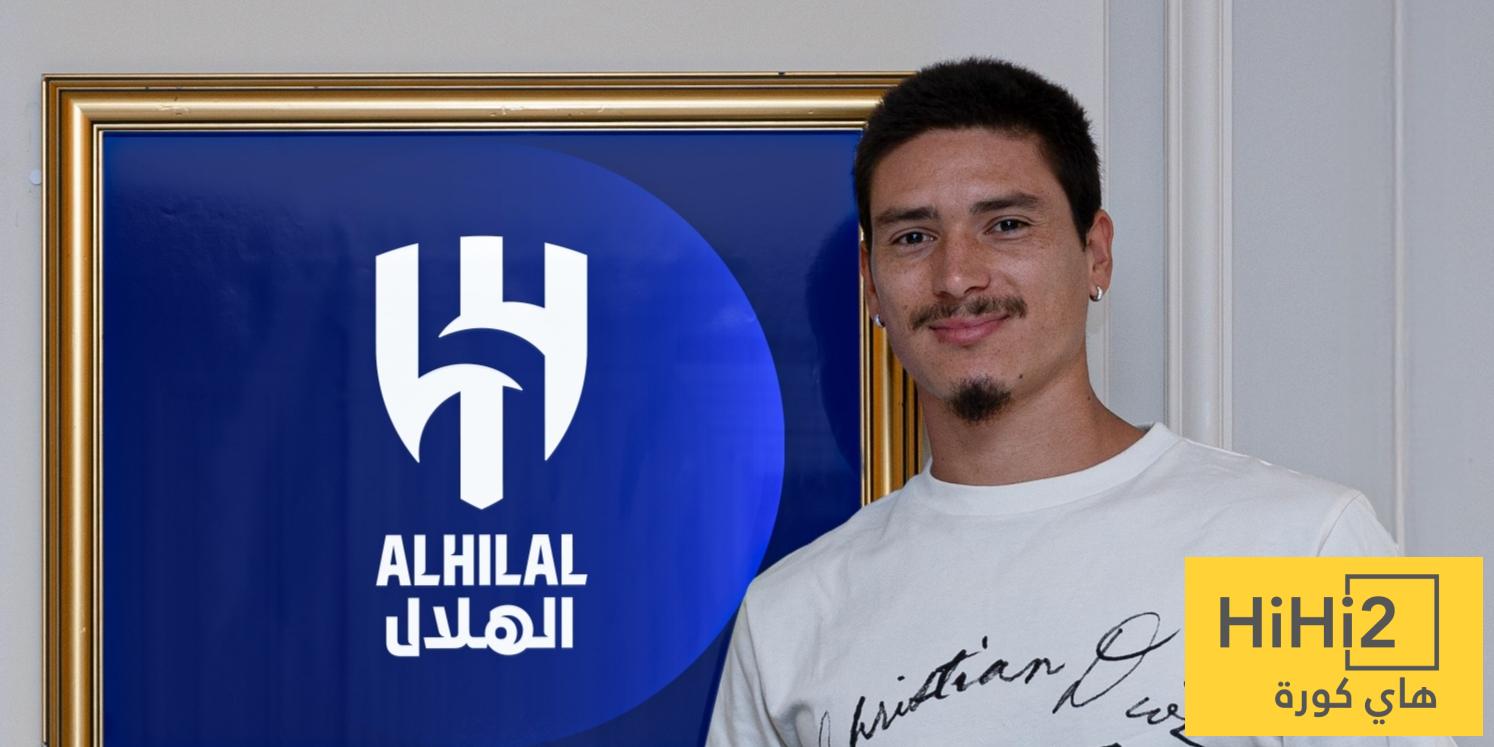 الهلال يُهنئ داروين نونيز