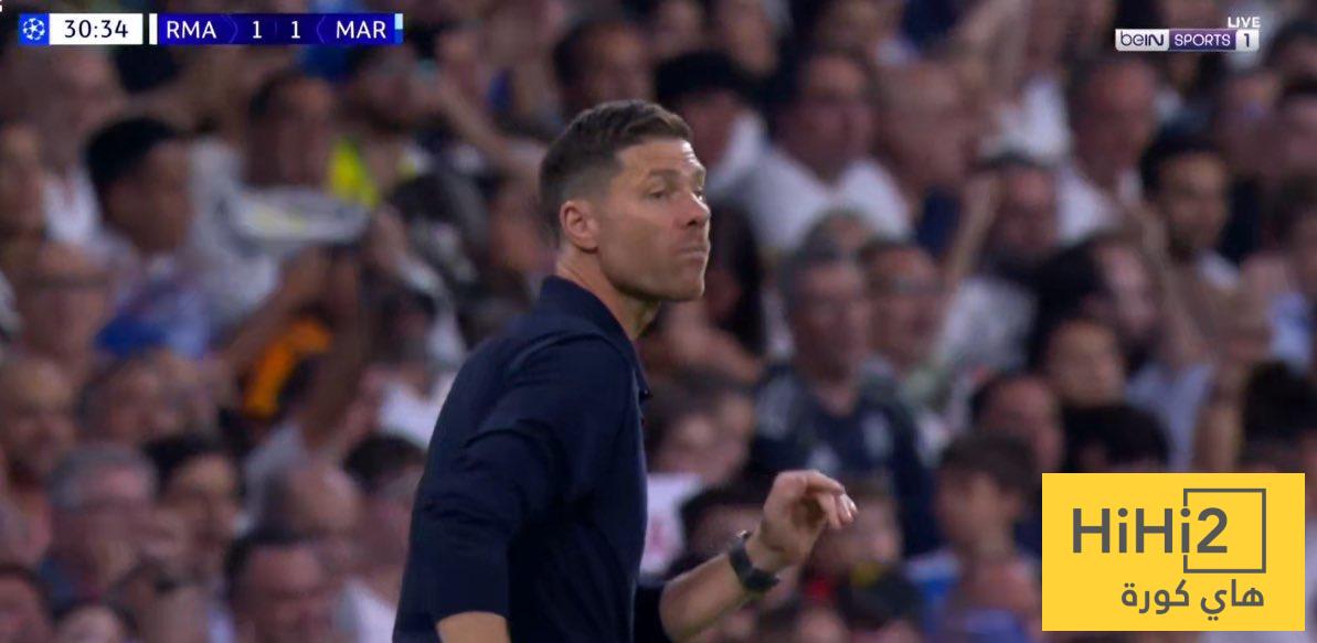 تشابي ألونسو يكتب اسمه في سجل مدربي ريال مدريد بدوري الأبطال