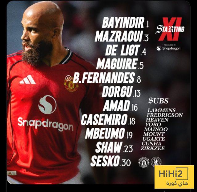 تشكيلة مانشستر يونايتد الرسمية للقاء تشيلسي 4 تشكيلة مانشستر يونايتد الرسمية للقاء تشيلسي 3