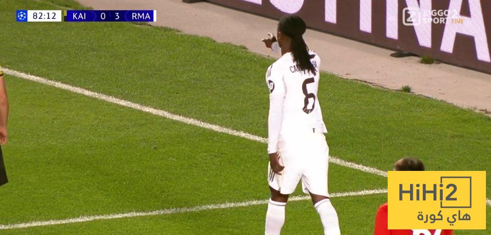 كامافينغا يكتب التاريخ بهدفه الأول في دوري الأبطال مع ريال مدريد