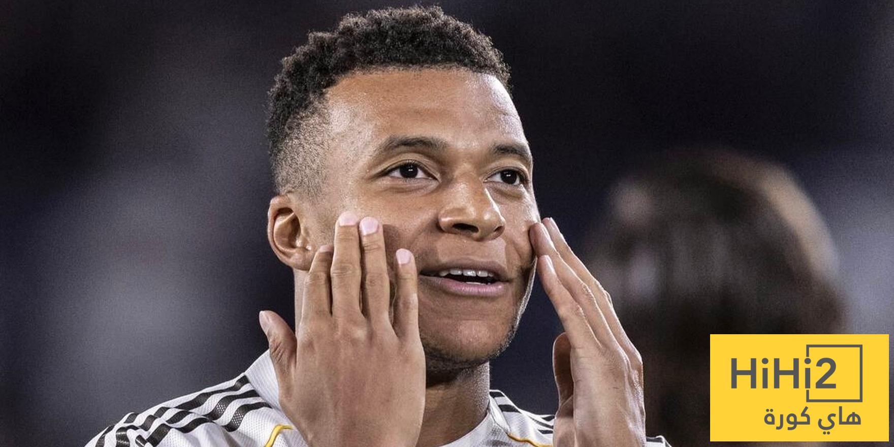 أسبوع مثالي لمبابي مع ريال مدريد