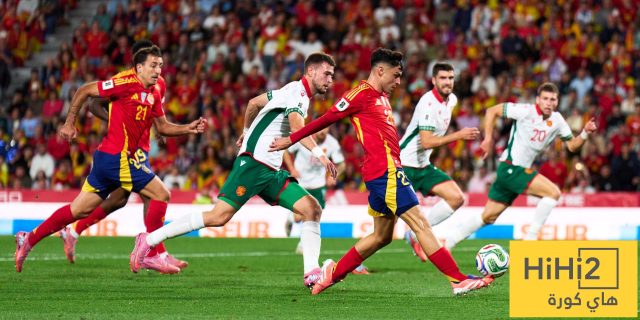 تقييم لاعبي اسبانيا امام بلغاريا في الشوط الاول