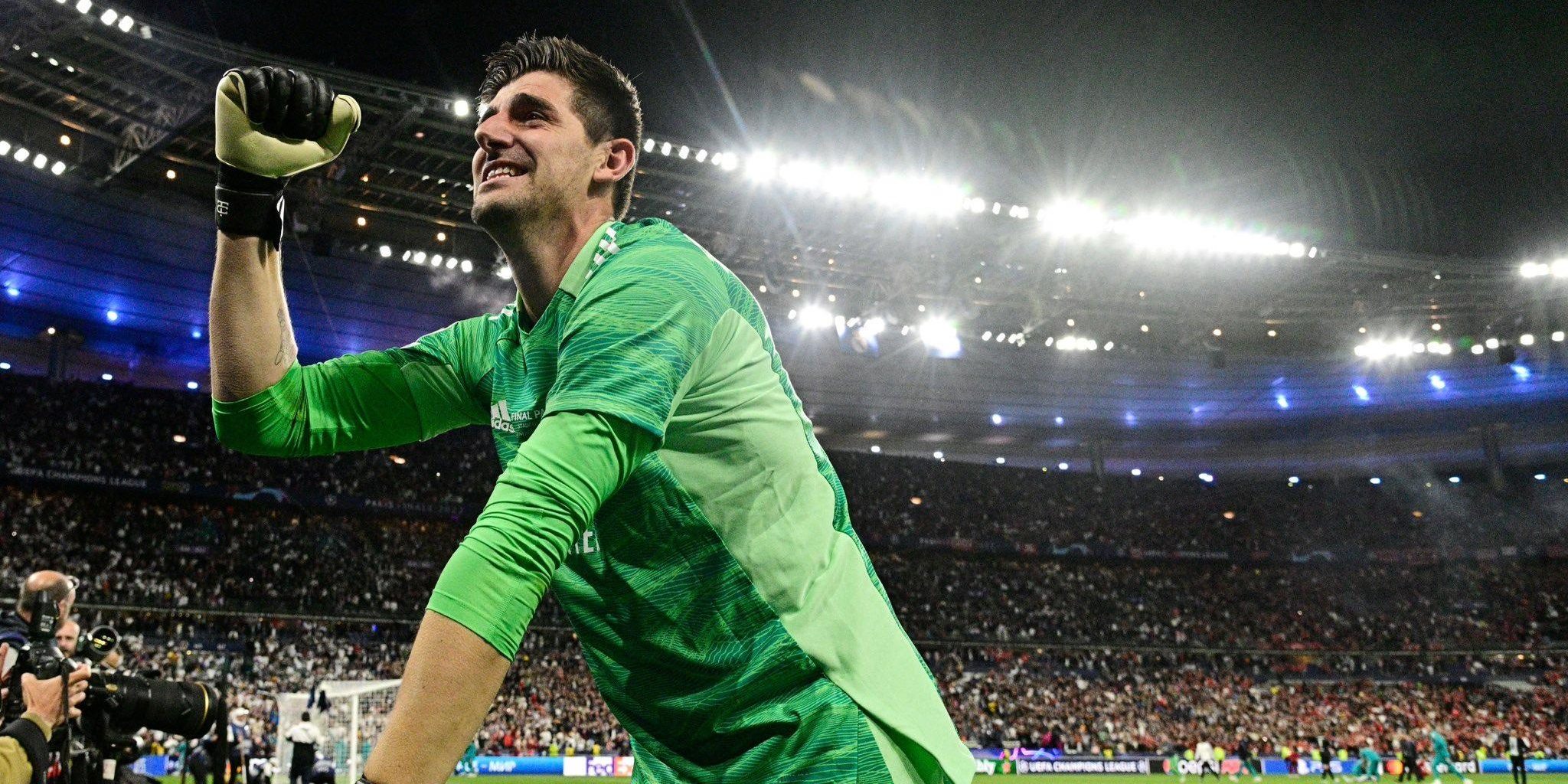 تعليق كورتوا على خوض 300 مباراة بقميص ريال مدريد