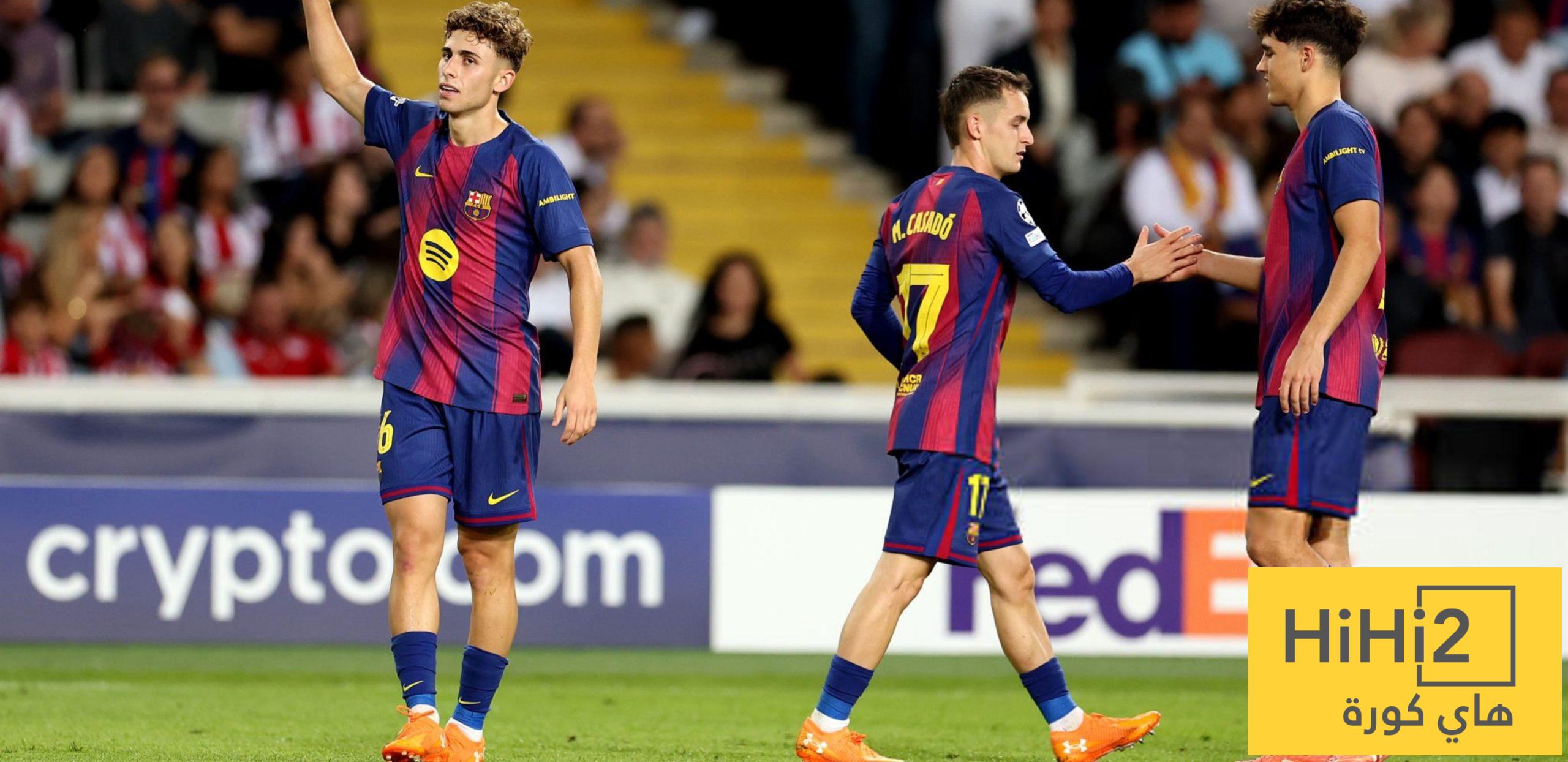 برشلونة مصاب بـ ” متلازمة الشبع “