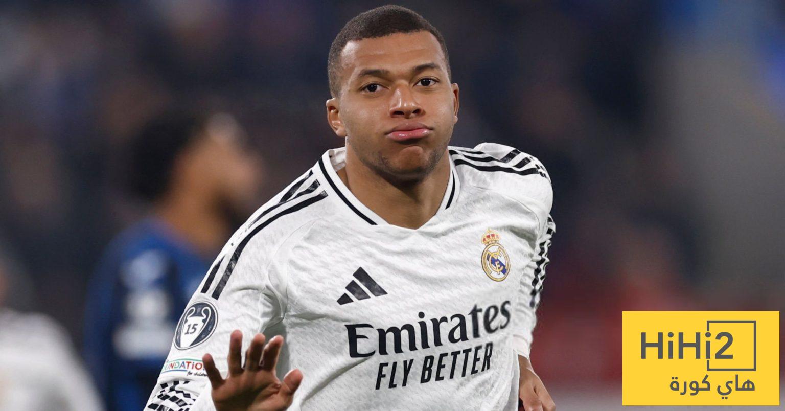 أرقام مميزة لمبابي مع ريال مدريد