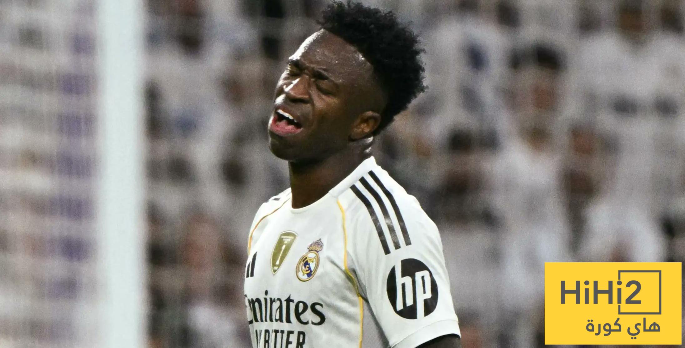 خياران أمام ريال مدريد للتعامل مع فينيسيوس