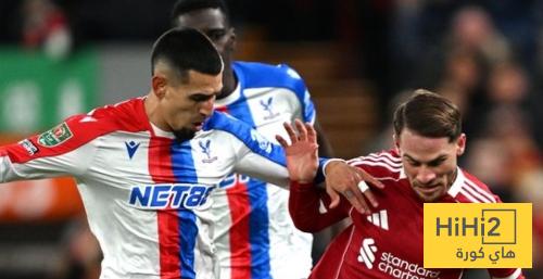 نيوز برو : ليفربول ينهي الشوط الاول متأخرا بهدفين ضد كريستال بالاس