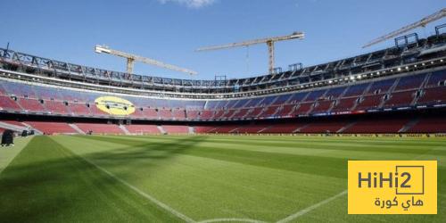 أول مباراة برشلونة بعد العودة الى الكامب نو